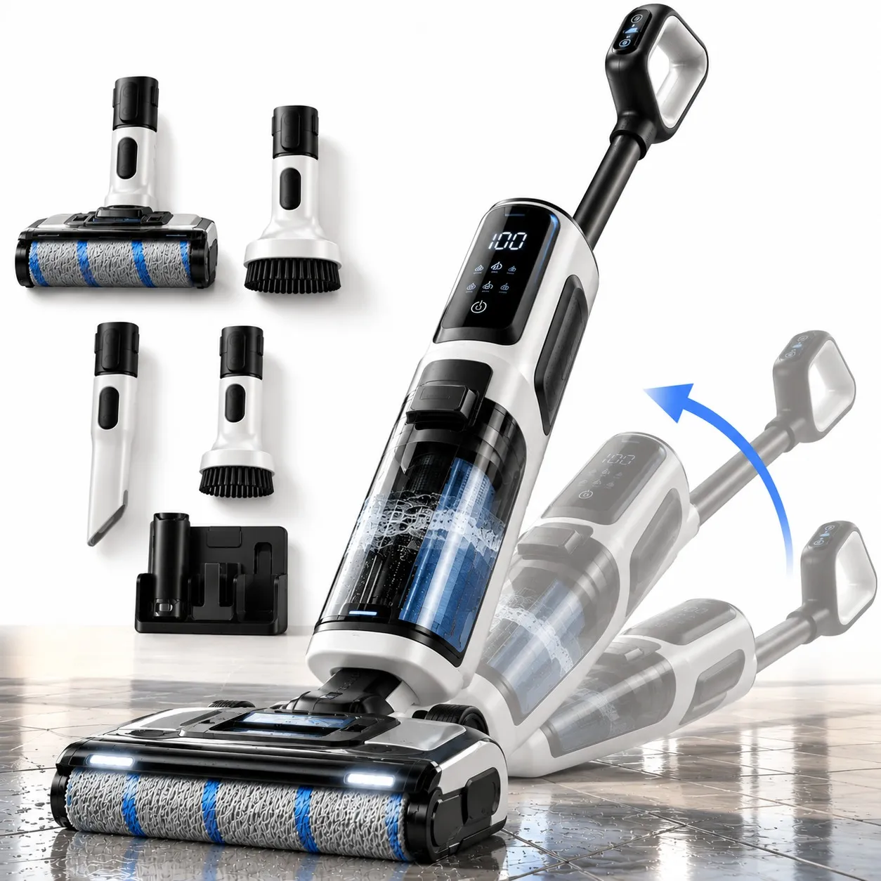 NURVEXA cordless wet and dry vacuum